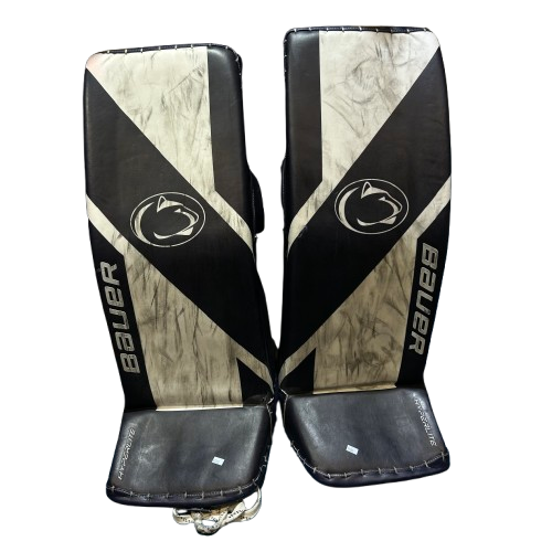 Bauer Vapor Hyperlite - Ensemble complet de gardien de but Pro Stock d'occasion (bleu marine/blanc)